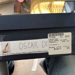 Oscar de la Renta Karina Pump - Leopard-Print Heels